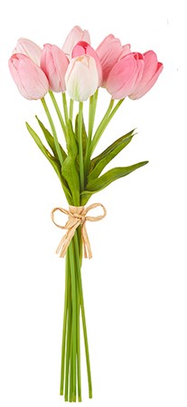 15" Real Touch Tulip Bundle