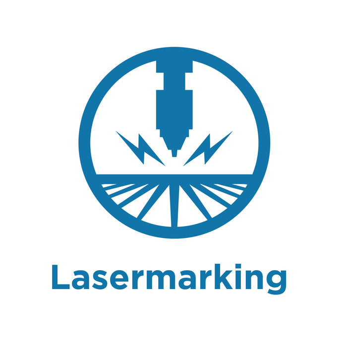 Blue Laser Engraving Service Icon - Custom Text Marking | Benchmade Knife Co.