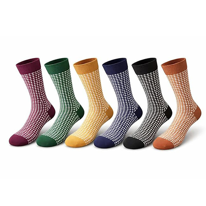 6-Pair Crew Socks Combo