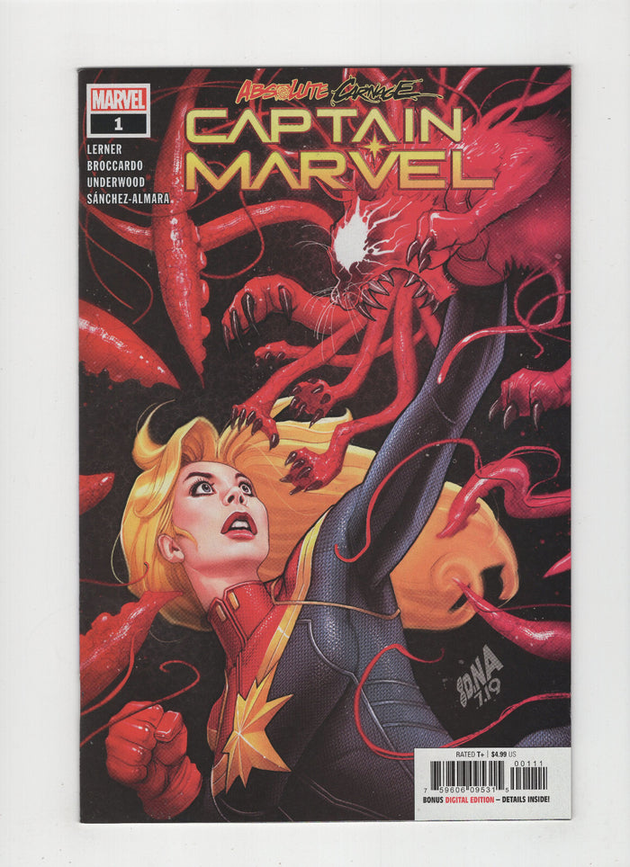 ABSOLUTE CARNAGE CAPTAIN MARVEL 1