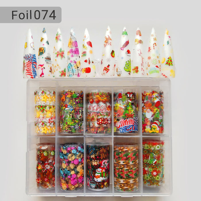 ACOS Transfer Foil Roll - Chrismas Foil Bundle - Lashmer