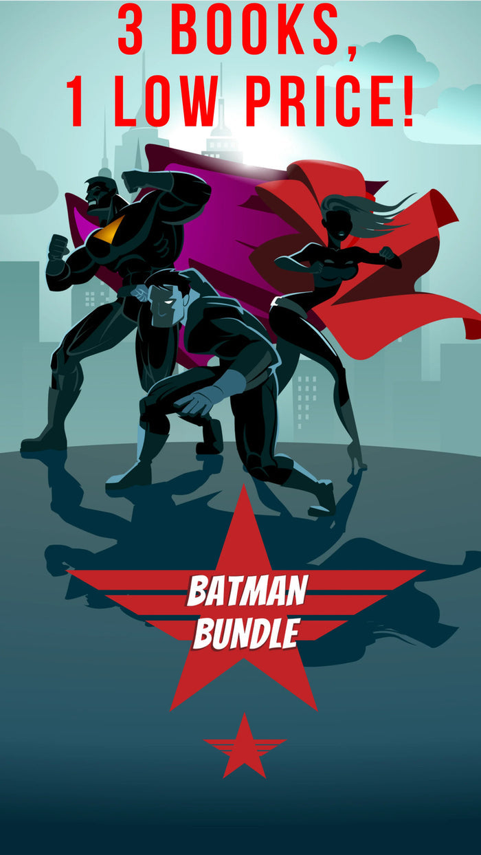BATMAN BUNDLE - 3 DC COMPACT NOVELS