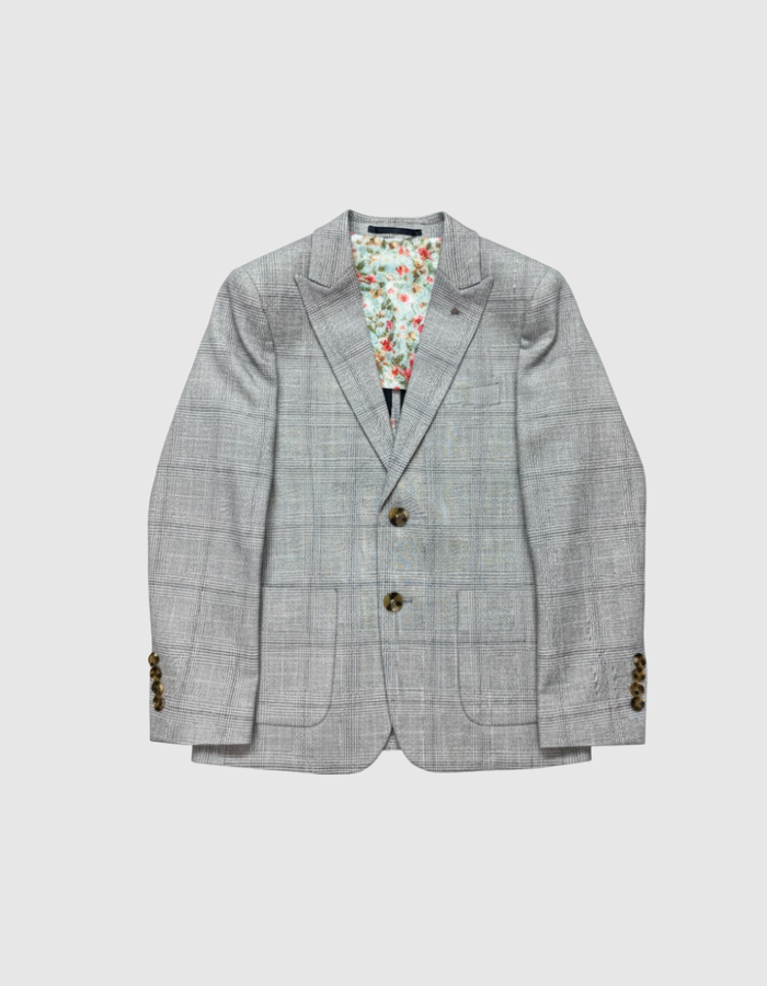 BL2763 Gray Plaid
