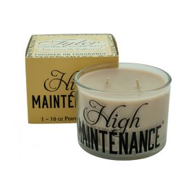 Candle Jar LE Sature Black on Clear