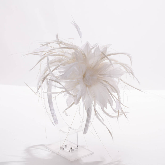 Double Feather Fascinator