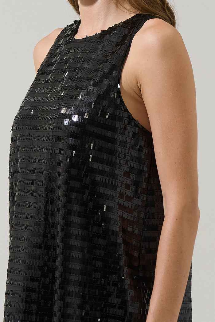 Eliora Liviana Sequin Sleeveless Mini Dress
