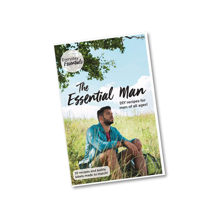 Essential Man Recipes & Labels DIY Kit (Bottles Included) at Your Oil Tools