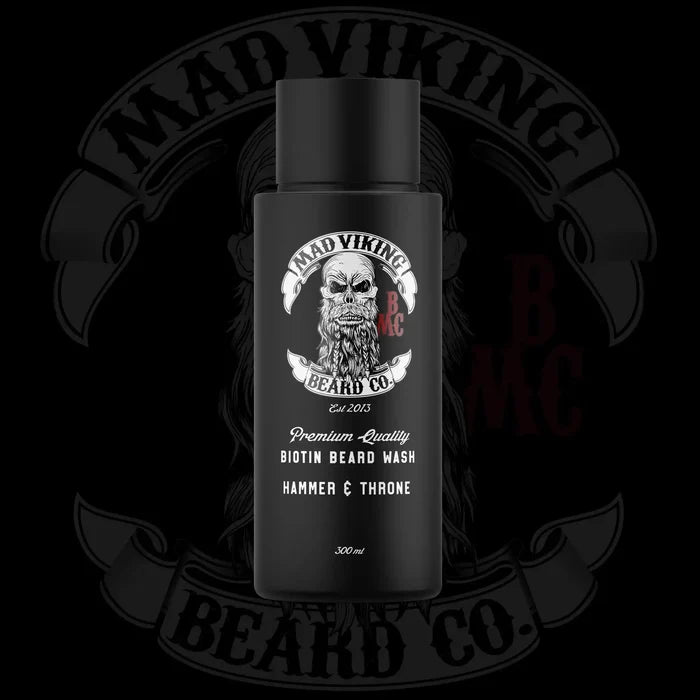 HAMMER & THRONE BIOTIN BEARD WASH