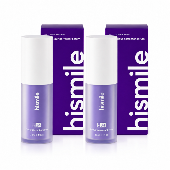Hismile V34 Colour Corrector Serum 30ml | Purple Teeth Brightening Serum