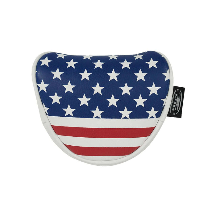 Hot-Z Golf USA Mallet Putter Cover - the flag shirt