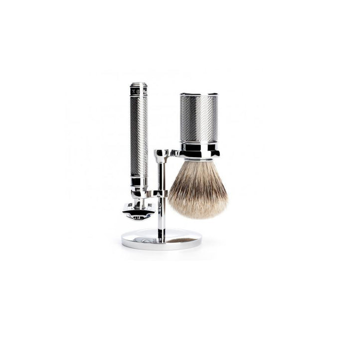 Muhle Chrome Stand For Traditional Series Safety Razors & Shaving Brushes