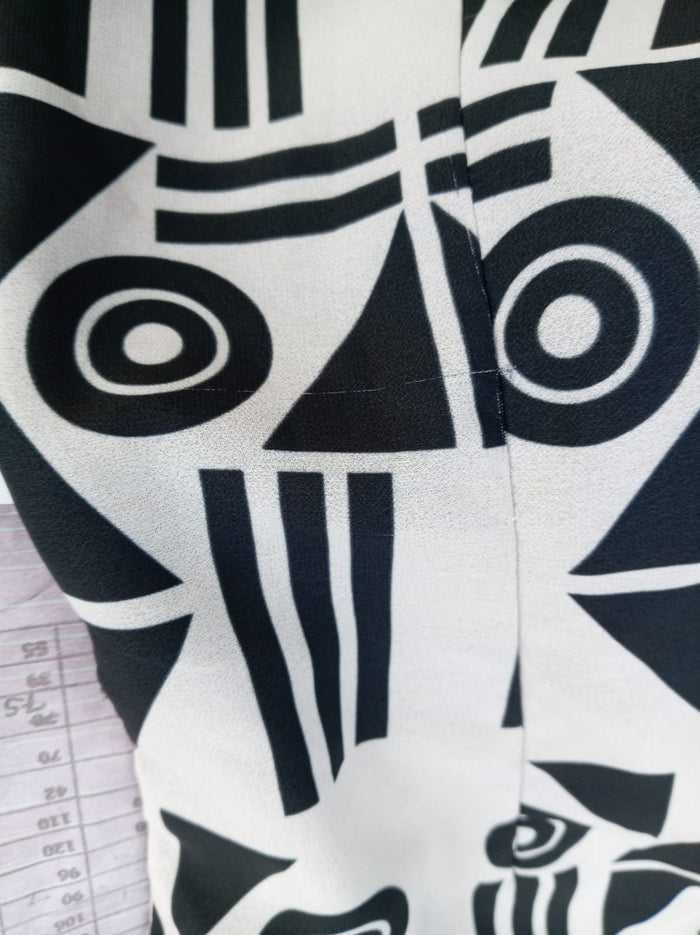 Nguni Chiffon One Arm Top