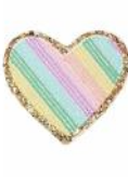PATCH RAINBOW GLITTER