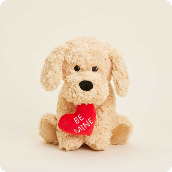 Plush Golden Dog Be Mine Soother