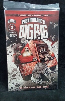 Post Malone's Big Rig #2 Double Sized Issue Gooden Cover Comic Book