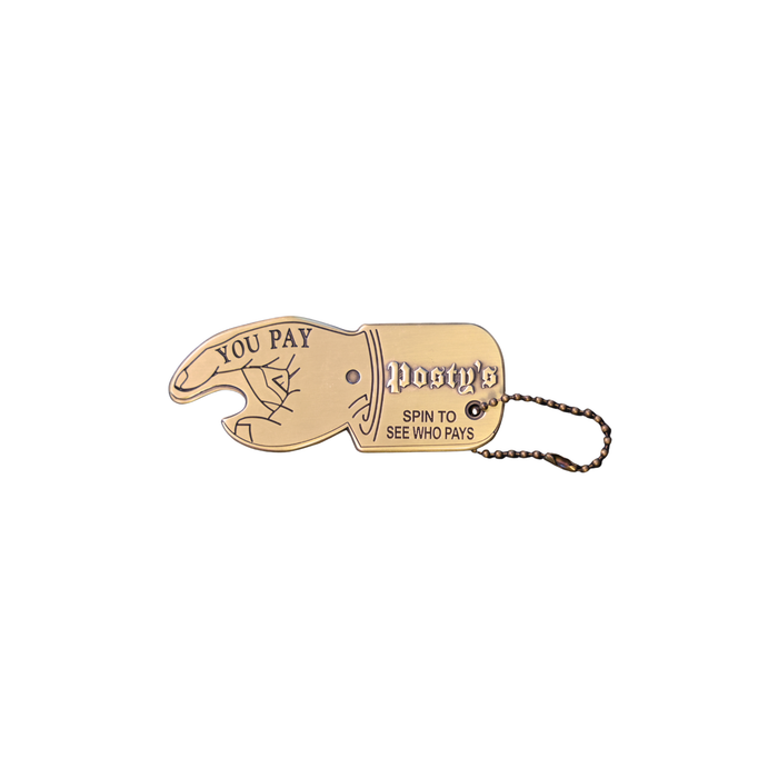 Posty's You Pay Keychain