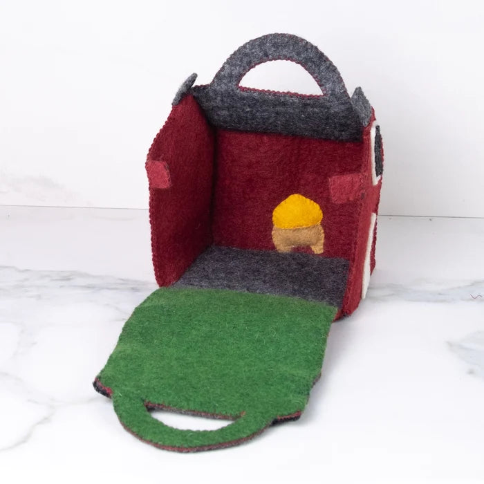 Red Barn Playhouse Set | The Winding Road