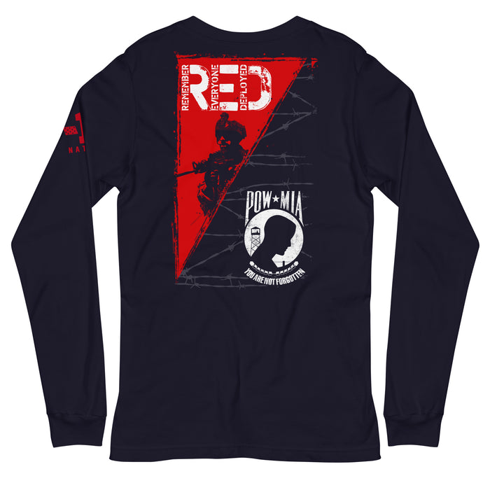 RED/POW/MIA Long Sleeve