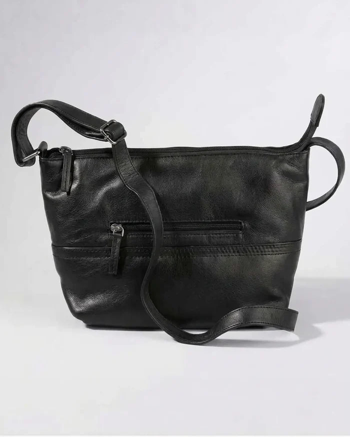 Soft Leather Bag - Black