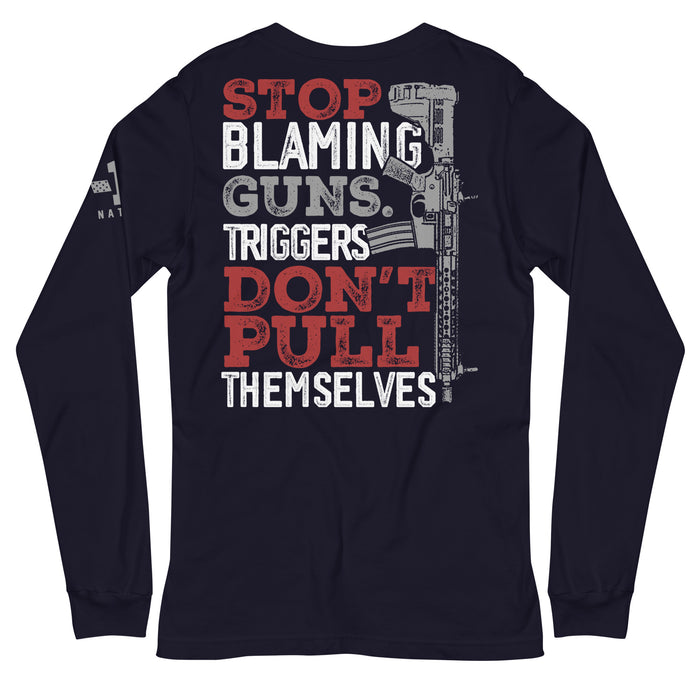 Stop Blaming Guns Long Sleeve