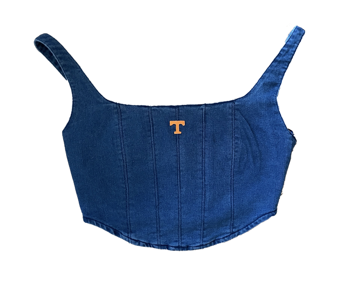 T Patch Corset Top