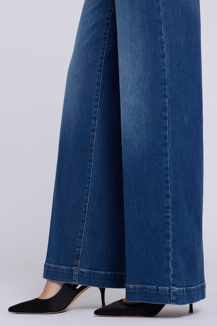 Teresa Wide Leg Jeans - Blaze