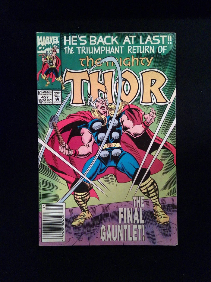 THE MIGHTY THOR 457
