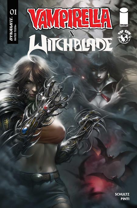 VAMPIRELLA X WITCHBLADE SPECIAL #1 (ONE SHOT) CVR C FRANCESCO MATTINA VAR FOC August 31, 2026