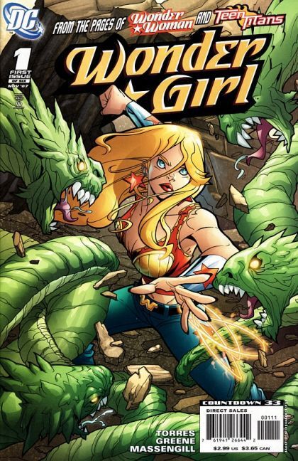 Wonder Girl Comic 1 Cover A First Print 2007