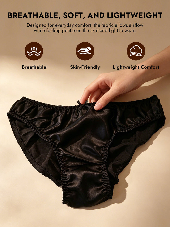 [Black] SilkSilky  Panty 003