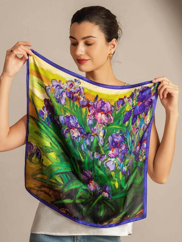[P094] SilkSilky  Pure Silk Scarf 006