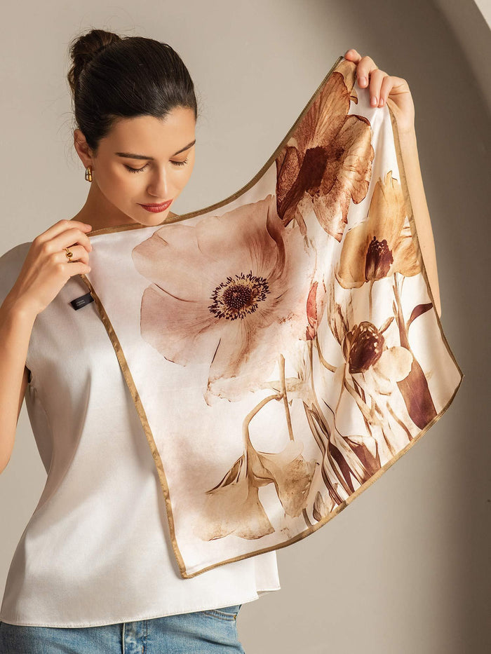 [P092] SilkSilky  Pure Silk Scarf 002