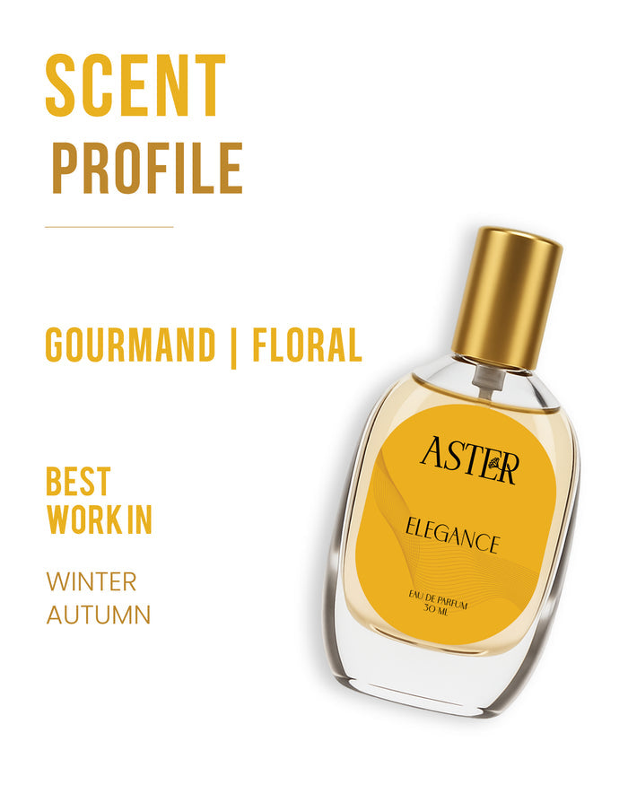 Bottle of 100% Organic Elegance for Woman 30ml perfume