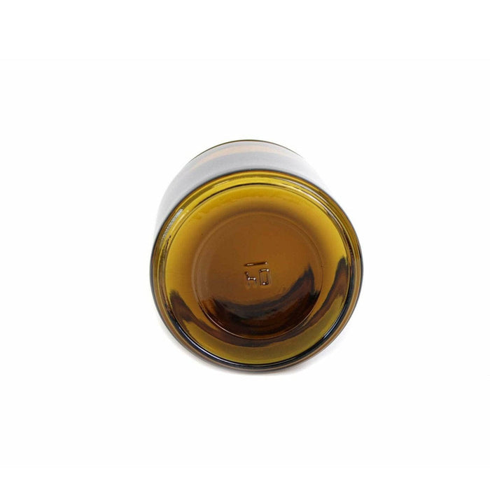 16 oz Amber Glass Jar w/ Black Cap at Your Oil Tools