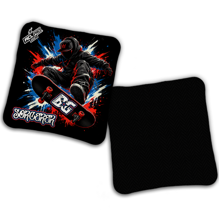 2027 BG Multiple Bag Models "BOARDGODZ" - ACL Pro Stamped Cornhole Bags - SET OF 4 BAGS