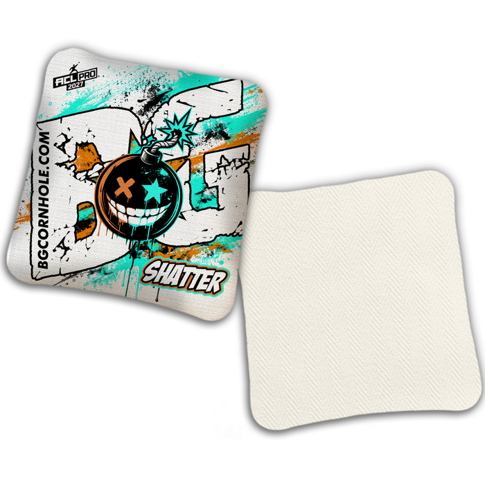 Shatter - Orange/Teal