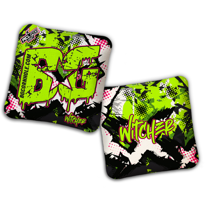 Witcher - Pink/Lime