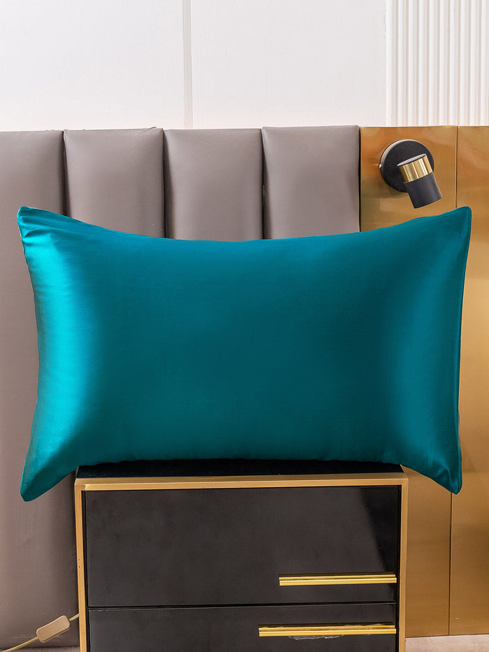 [Teal] SilkSilky  Pillowcases 001