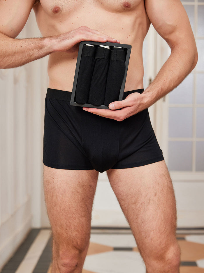 [Black] SilkSilky  Men's Underwear 003