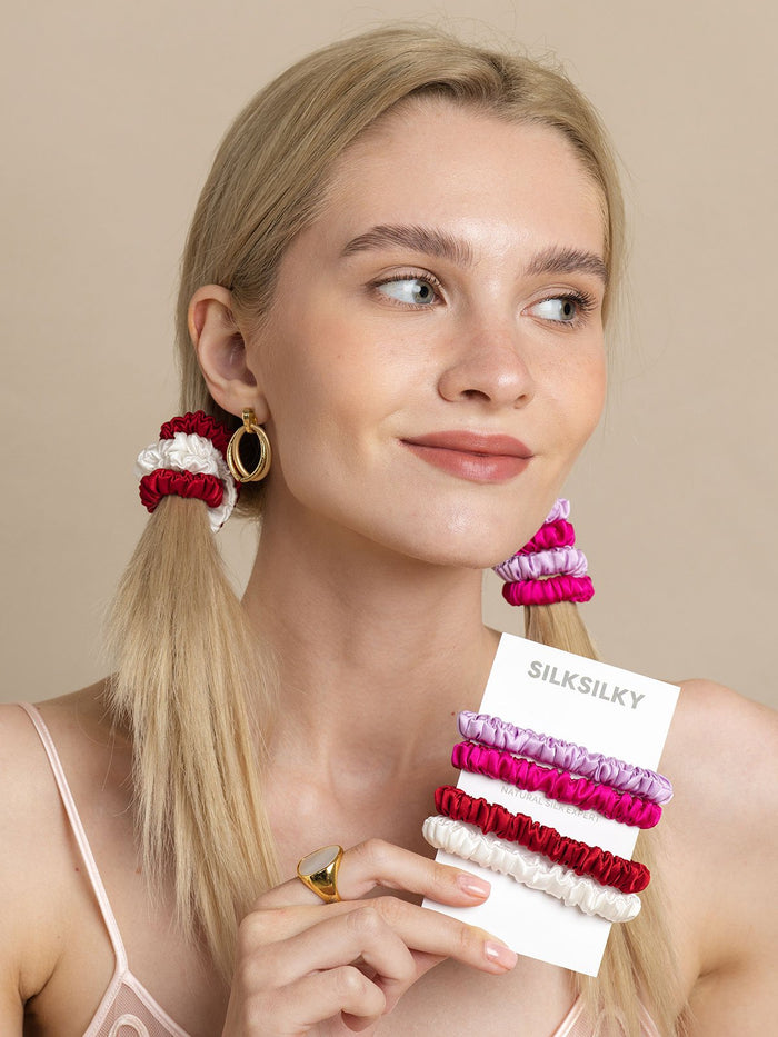 [Group] SilkSilky  Silk Scrunchie 001