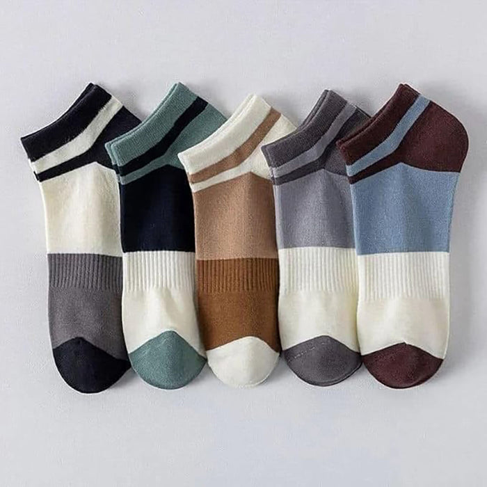 5-Pair Ankle Length Socks Combo