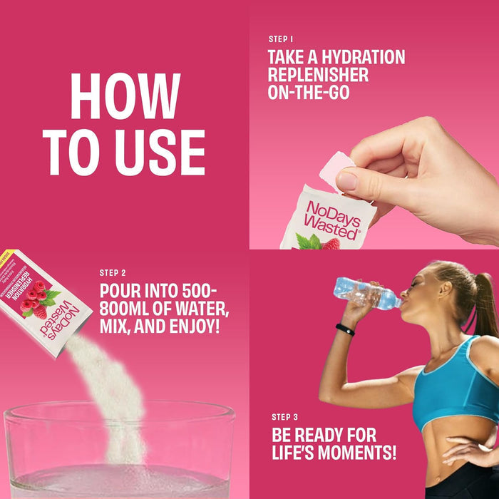 Active Hydration - Sugar-free Sour Raspberry