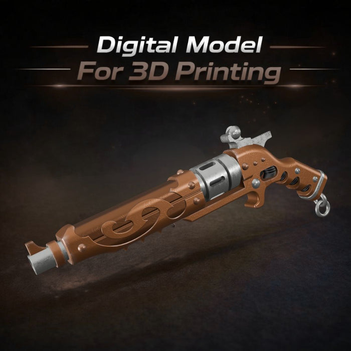 Adeptus Mechanicus Phosphor Serpenta Pistol Prop 3D Print STL File