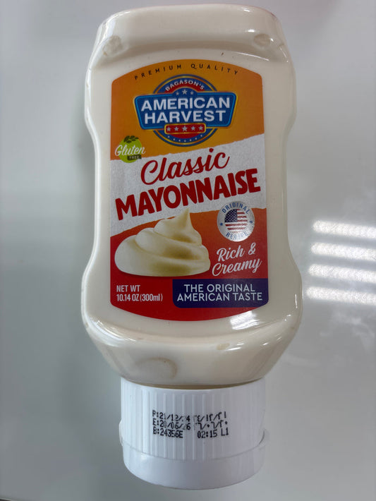 American Harvest Classic Mayonnaise 300ml