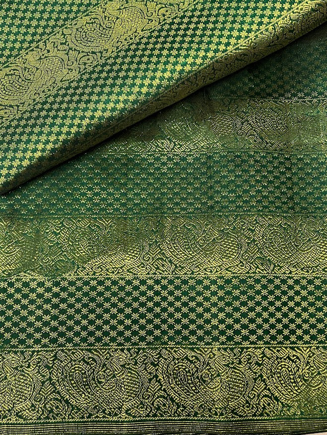 Annam brocade kanchi silk fabric