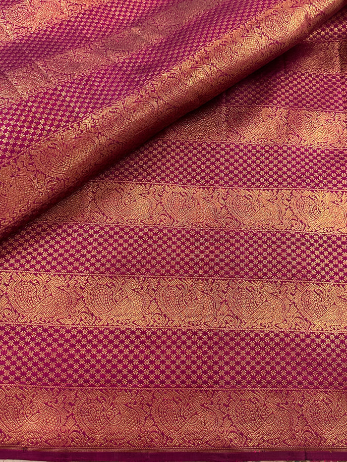 Annam brocade kanchi silk fabric
