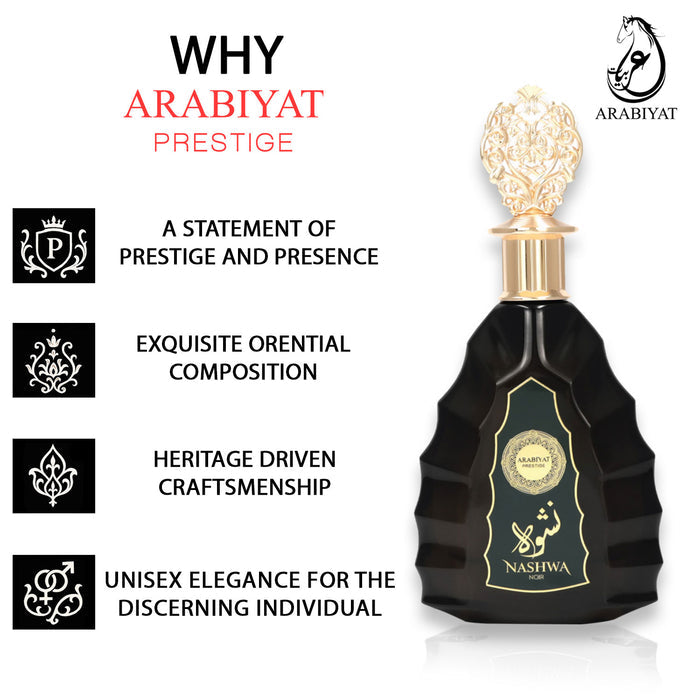 ARABIYAT PRESTIGE NASHWA NOIR EDP 100ML
