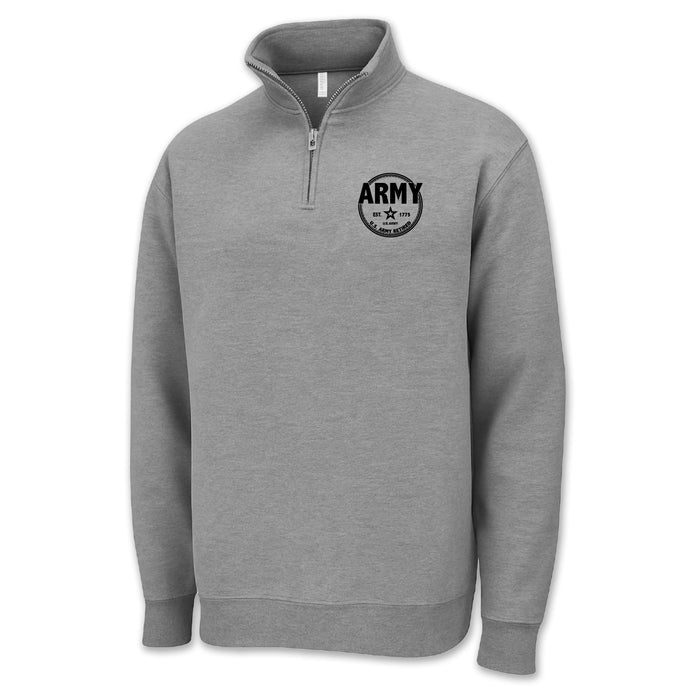 Army Retired Left Chest 1/4 Zip