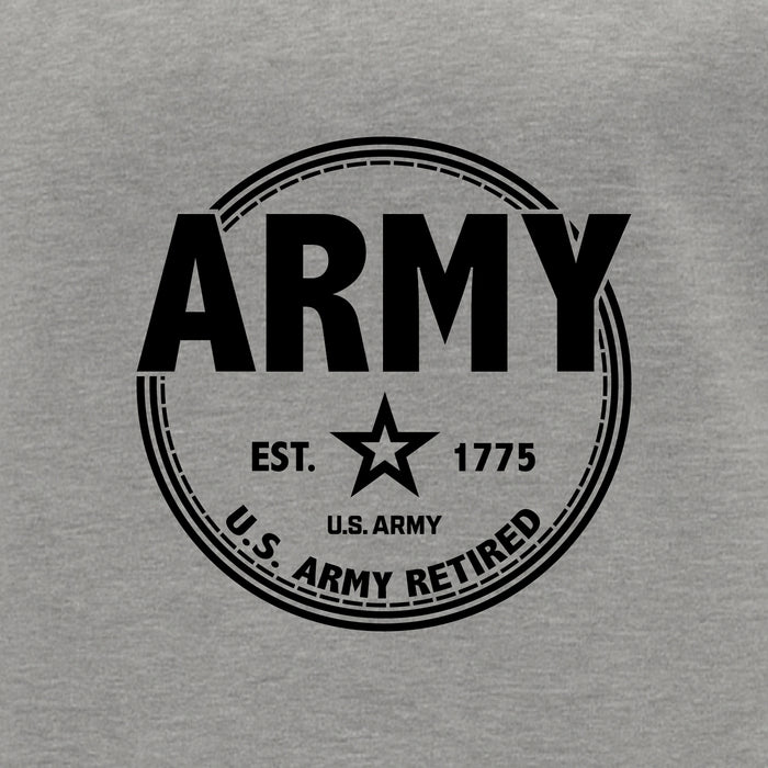 Army Retired Left Chest 1/4 Zip