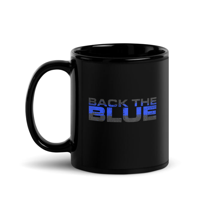 Back the Blue Onyx Mug